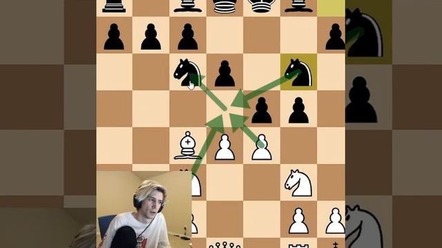 xQc 200IQ Chess Strategy смотреть онлайн