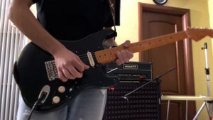 Pink Floyd - Mother Guitar Solo Cover (The Wall Live 1980/81)
