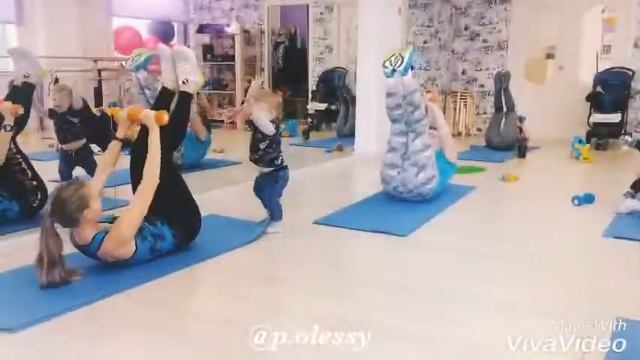 фитнес для мам смотреть онлайн