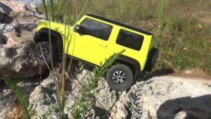 Suzuki JIMNY 4x4 за 14 000 р. ... Тест Kyosho Mini-z