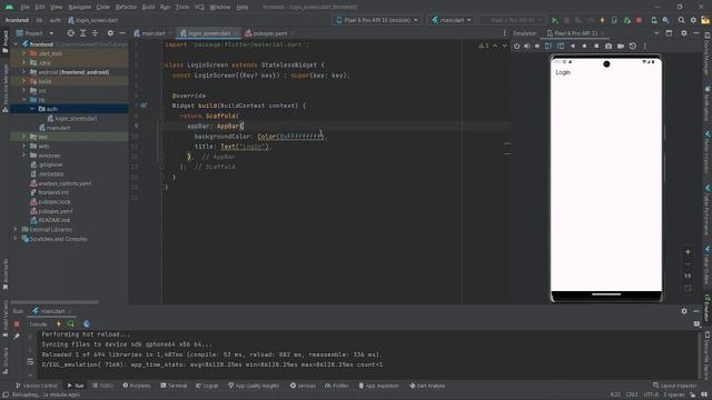 Login Screen | How to create a custom widget ? | Building a Full-Stack Blog App | Pr -17 (flutter)