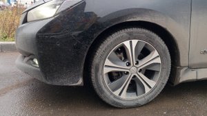 Nissan leaf ze1 замена резины