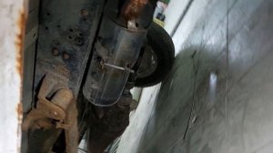 Установка нового глушителя и гофры на Соболь от автомобиля TOYOTA двигатель 3UZ.