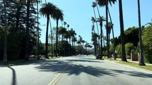 Driving Beverly Hills 4K HDR - Los Angeles USA