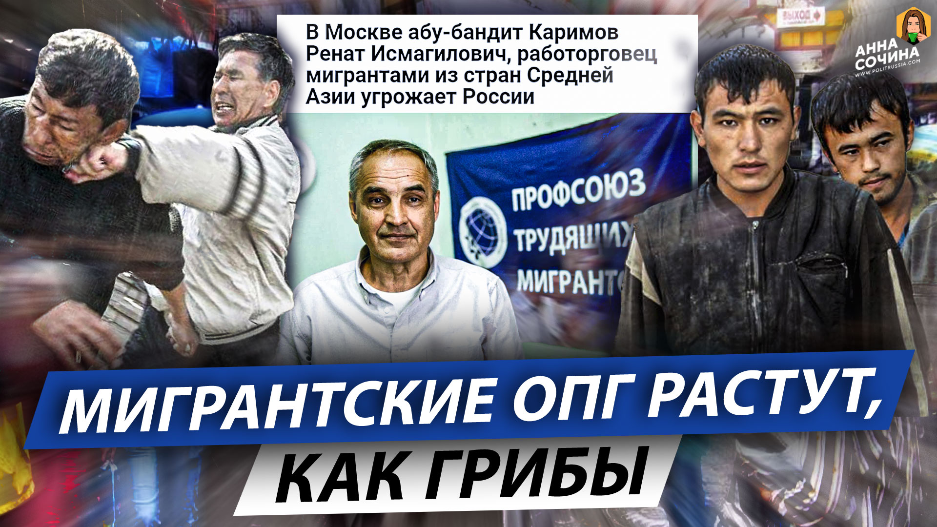 Мигрантские ОПГ растут, как грибы (Анна Сочина)