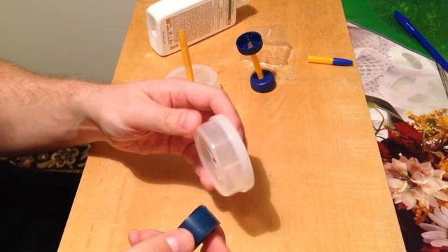 Мусорное искусство -Игрушечный трактор,своими руками