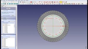 FreeCad Шестерни коническая пара