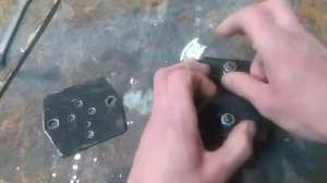 Ремонт Москвича 2141.Установка подушки двигателя от ГАЗели на Москвич.