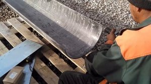 Поилка для КРС из стеклопластиковой трубы