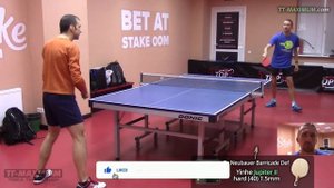 Толстая и тонкая губка у жёсткой китайской накладки: чем отличаются в игре? Куда какую для чего тес