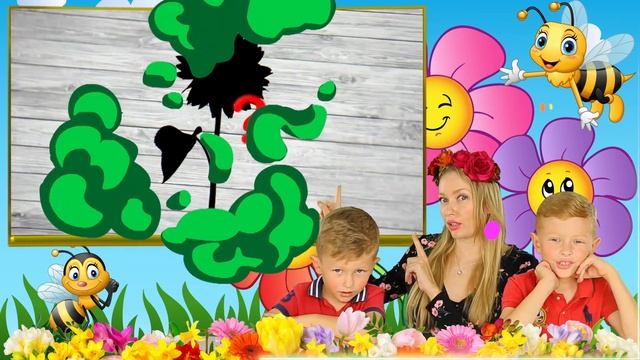 ЧТО ЭТО ЗА ЦВЕТОК? ЦВЕТЫ ДЛЯ ДЕТЕЙ ❤️ ПОДСОЛНЕЧНИК, РОЗА | УЧИМ НАЗВАНИЯ ЦВЕТОВ ВМЕСТЕ НА АНГЛИЙСКО смотреть онлайн