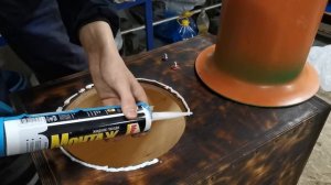 Короб под 15 саб на трубе 200мм часть 2