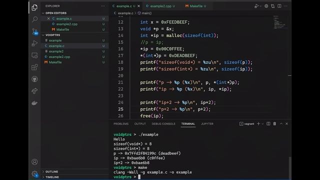 What about Pointer Arithmetic with Void Pointers? смотреть онлайн