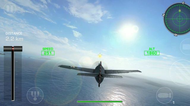 Wings of Steel Геймплей - Тренировачная миссия. (1 часть).