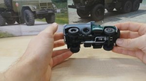 Обзор модели Зил-ММЗ-555, масштаб 1:43, AVD-models.