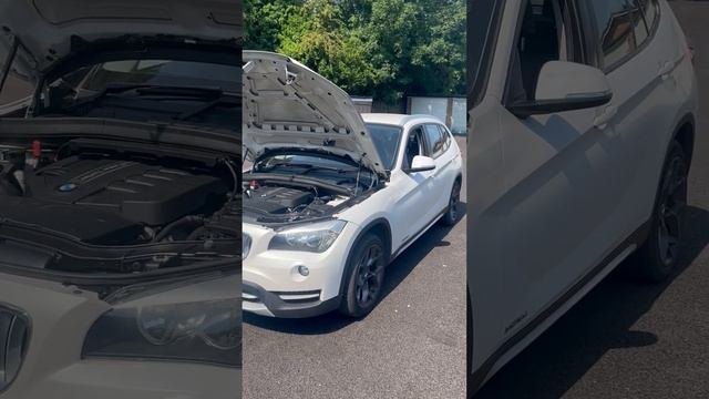 BMW X1 2012 Diesel engine sound