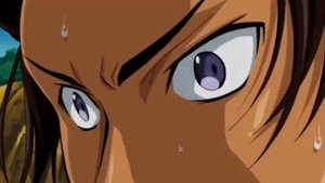 wedgie anime (Gun X Sword)