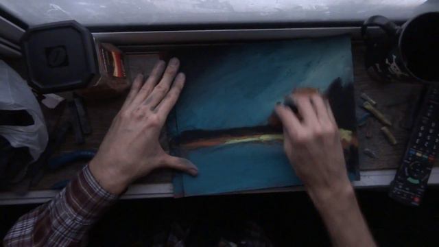 мелками на наждачке: Исаак Левитан Сумерки. Луна, 1898 смотреть онлайн