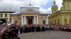 Добровидение 2023 год. Открытие фестиваля. Песня Ю.Воронищева Матушка Россия. Сводный хор
