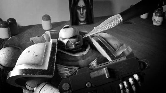 Покраска миньки закончилась печально. Император недоволен (Warhammer 40k memes) смотреть онлайн