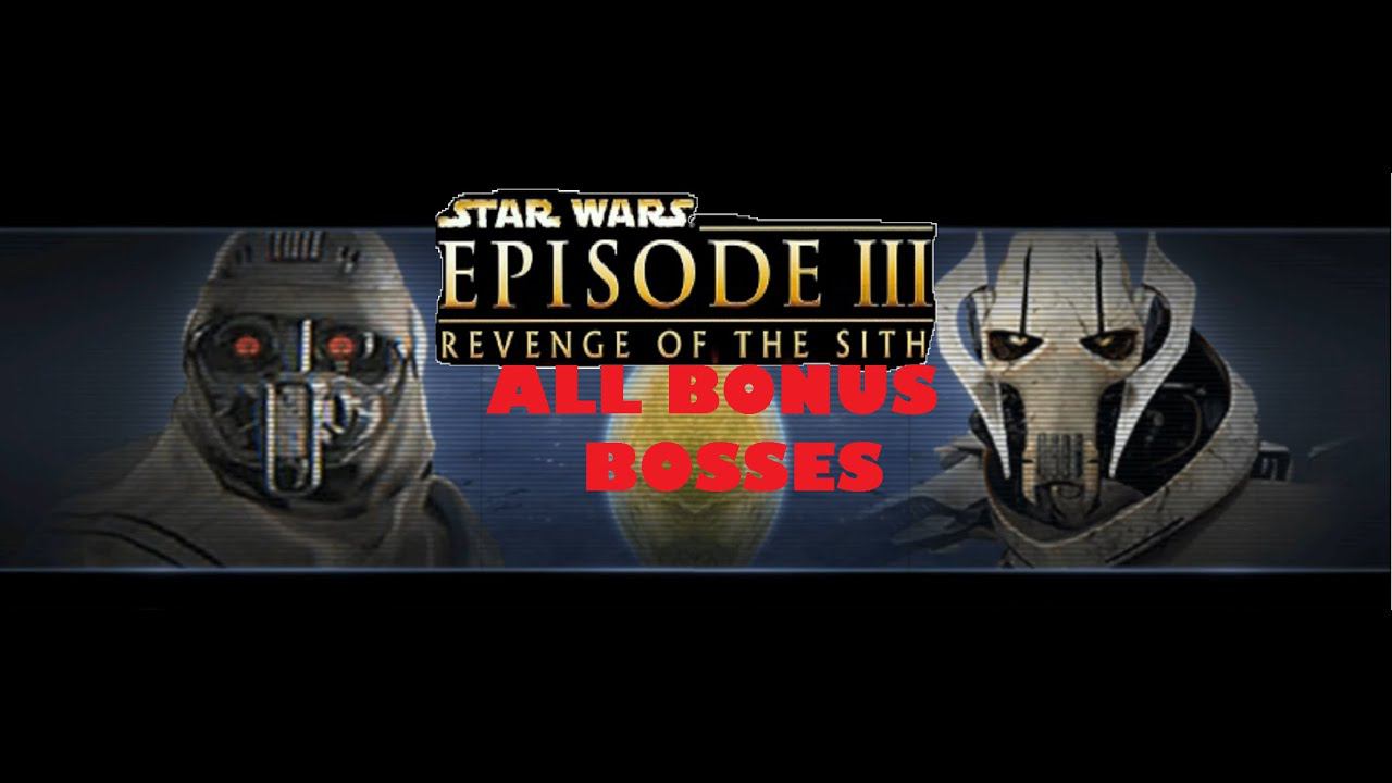 Star Wars: Episode III – Revenge of the Sith (PS2) All Bonus Bosses