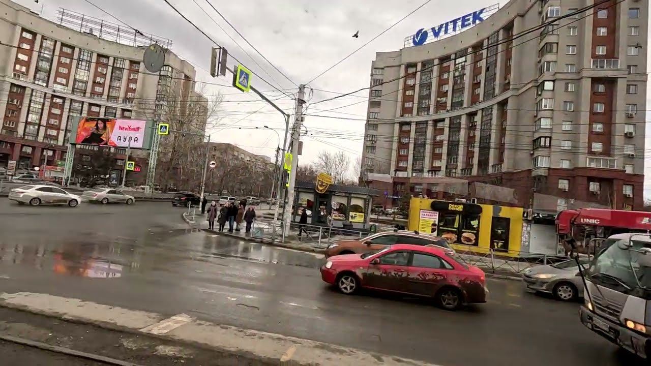 трамвай №13 Новосибирск Речной вокзал - Гусинобродское шоссе