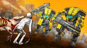 ОГРОМНЫЕ ТИТАНЫ ПРОТИВ SCP! СКРОМНИК И НЕУЯЗВИМАЯ РЕПТИЛИЯ АТАКУЮТ ПЛАНЕТУ! БЕЗУМИЕ В Garry`s Mod