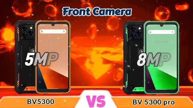 Blackview BV5300 pro (VS) Blackview BV5300 - Slight upgrade over blackview BV5200