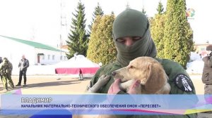 В Подольске торжественно встретили бойцов ОМОН, вернувшихся из зоны СВО