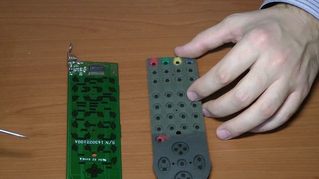 Ремонт пульта управления телевизором.