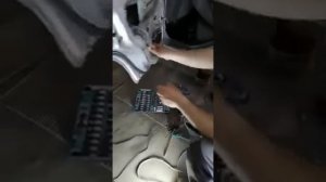 Акцент задняя дверь часть 3