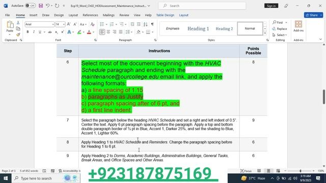 Exp19_Word_Ch02_HOEAssessment_Maintenance | Exp19 word Chapter 02 HOEAssessment Maintenance |MYITLA