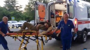 Раненных при обстреле в Запорожской области журналистов доставили в госпиталь в Крыму