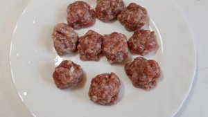 Суп из нежареной гречки с фрикадельками