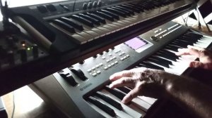 Раймонд Паулс-"Долгая дорога в дюнах"/кавер версия на Yamaha mm6/