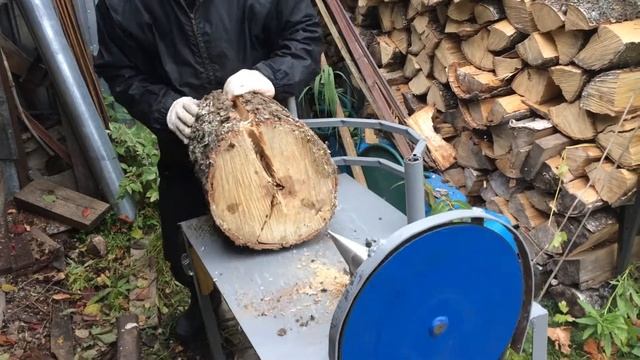Дровокол конус - морковка. Бензиновый двигатель 2 смотреть онлайн