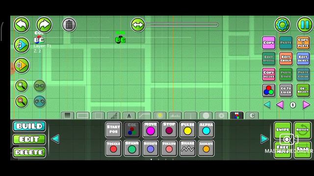 Как поменять фон во время игры в|Geometry dash| смотреть онлайн