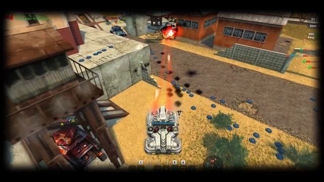 Tanki Online Fights - Fat Warrior on Resp смотреть онлайн