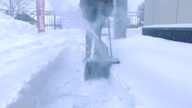 Очередная новинка от RedVerg! Снегоуборщик электрический RedVerg RD-ESB45/2000.