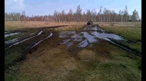 УАЗ Хантер на бездорожье
