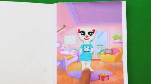 3d pen drawing My Talking Angela 2. DIY