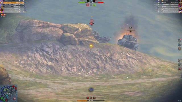 "НедоТяж, НедоСт" - T26E4 SuperPershing смотреть онлайн