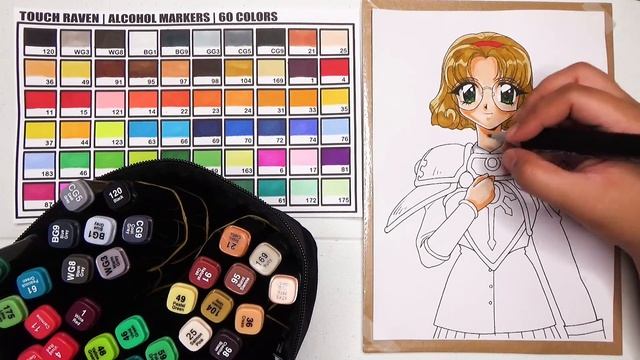Coloring with Touch Alcohol Markers  | My Art Life | Step-by-Step Tutorial
