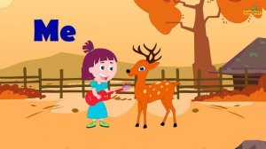 Doe A Deer - Popular English Nursery Rhymes with Lyrics