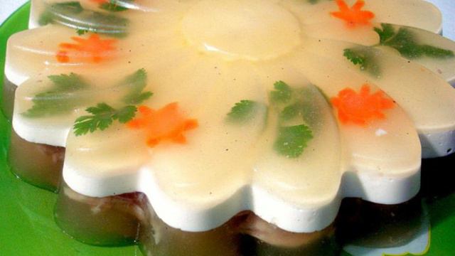 Заливное из курицы