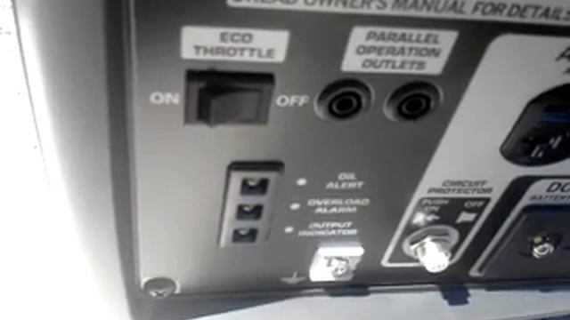 Generator Honda EU 2000i ... Best ever..part 1