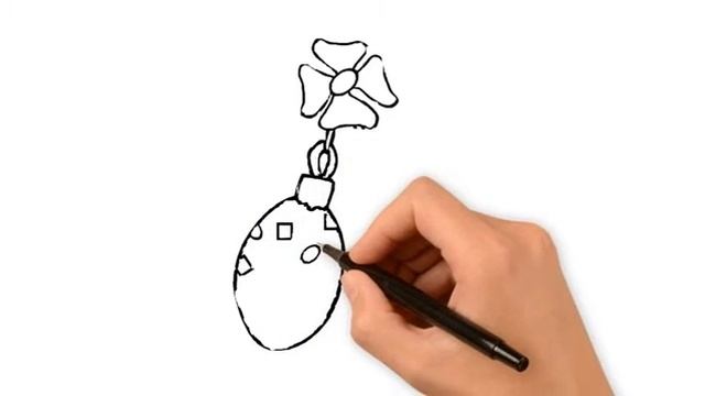 Елочный шар 2 как нарисовать елочный шар смотреть онлайн