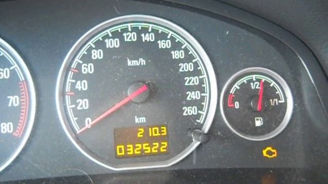 Считывание кодов ошибок Opel Vectra C Z18XER смотреть онлайн