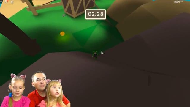 НОВЫЕ ПРЯТКИ В Реальной Жизни и в ROBLOX! Hide and Seek КЛОН ПАПЫ и мы нашли Клона ROBZI смотреть онлайн