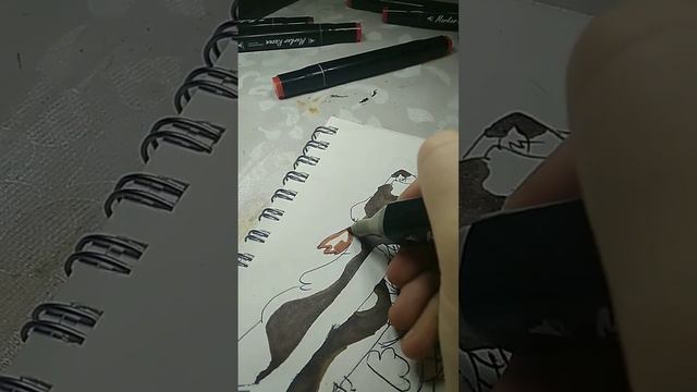 нашла старый рисунок))#рисование#рисунок#неко#арт#скетч#скетчбук#маркеры#итог смотреть онлайн